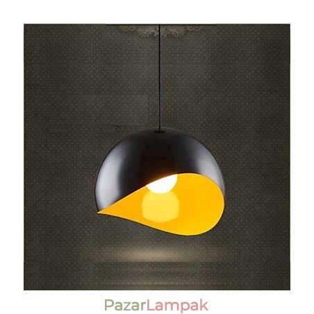 Retro Apple függesztett villanykörte talpú csepplámpa