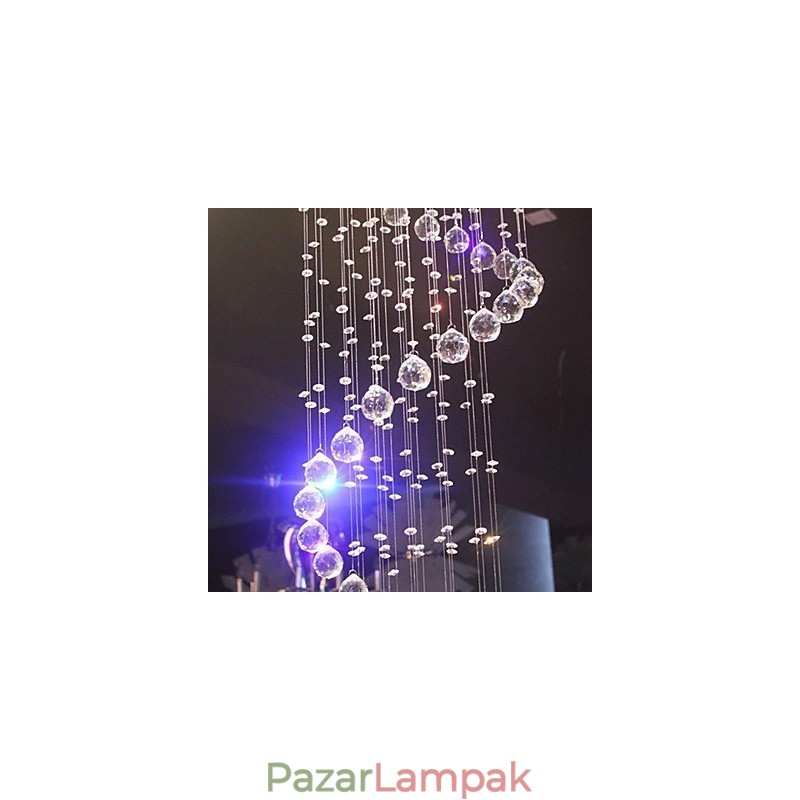 Csillár Crystal Luxury Modern 4 lámpa