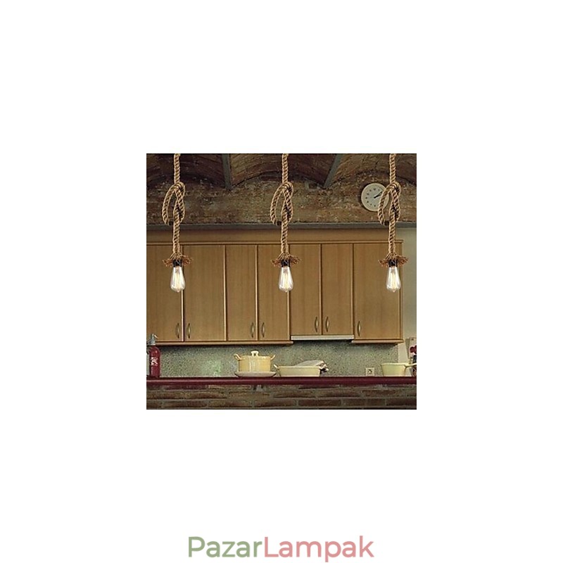 Hagyományos klasszikus rusztikus Lodge Vintage Country retro függőlámpa