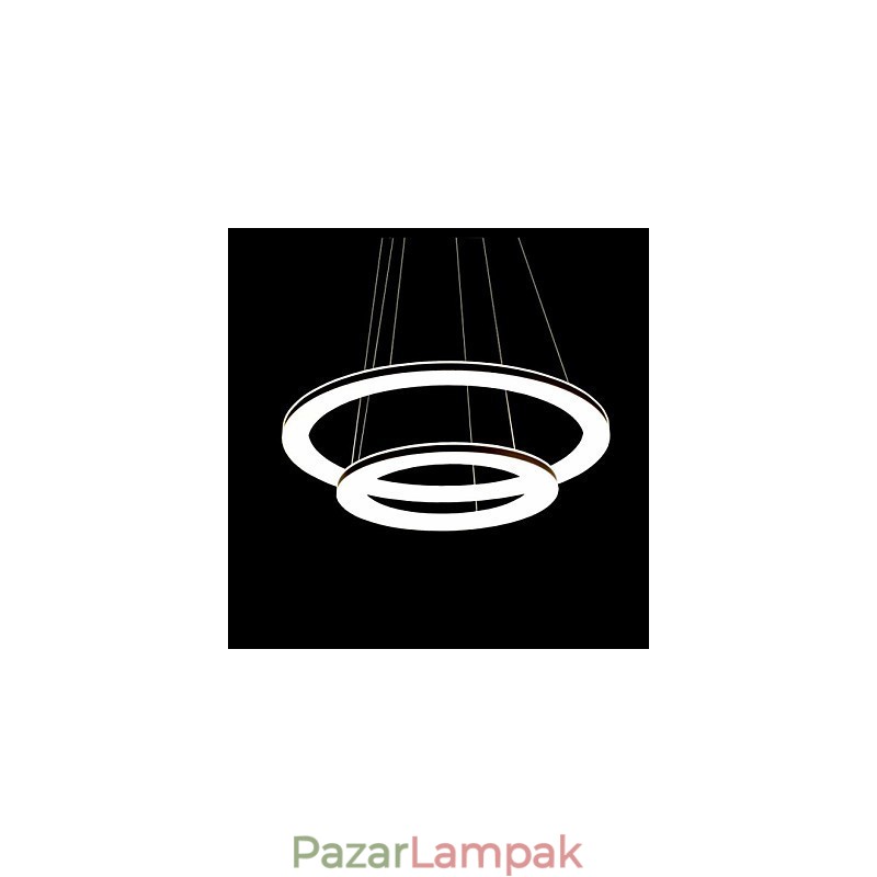 Modern, kortárs fém függőlámpa