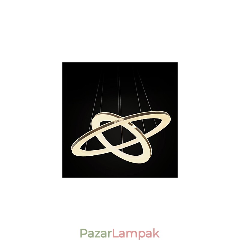 Modern, kortárs fém függőlámpa