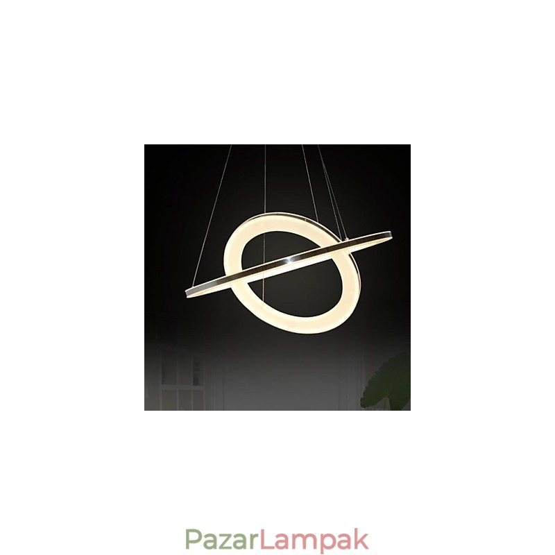 Modern, kortárs fém függőlámpa