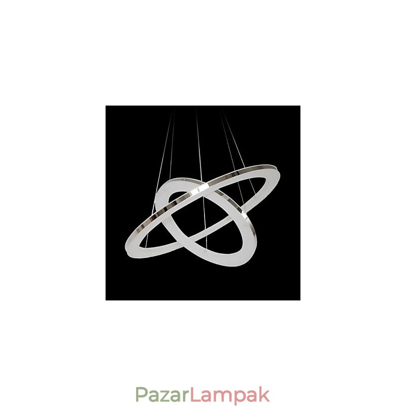 Modern, kortárs fém függőlámpa