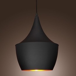 Függeszték Retro Vintage Tom Dixon Design fekete