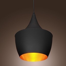 Függeszték Retro Vintage Tom Dixon Design fekete