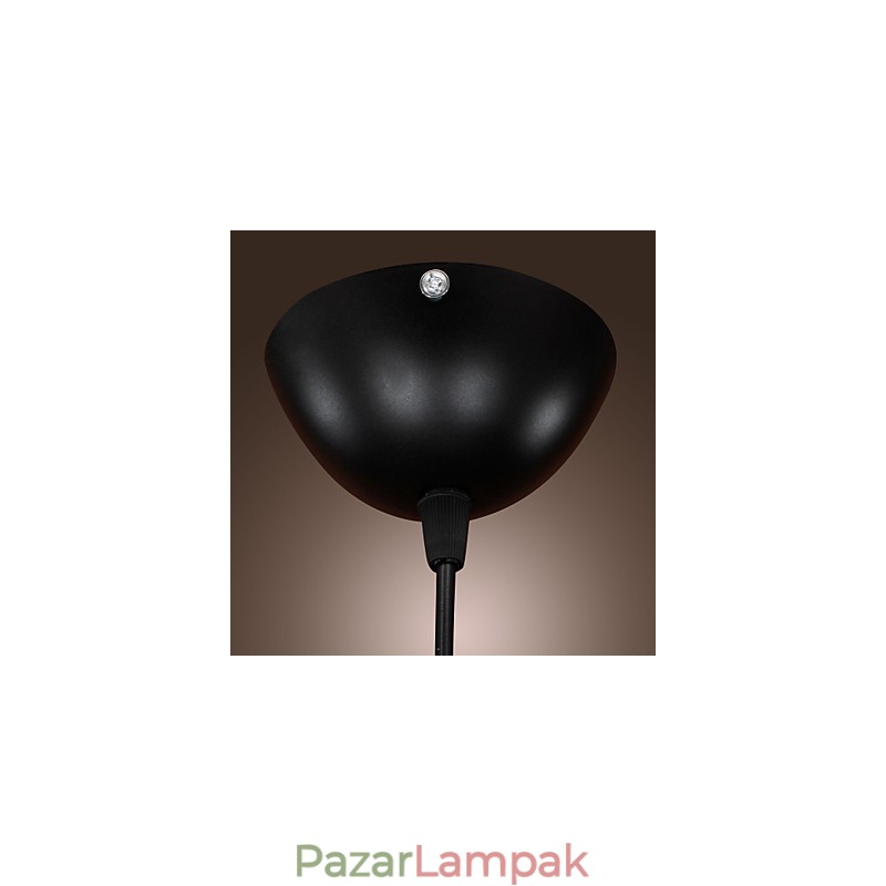 Függeszték Retro Vintage Tom Dixon Design fekete