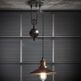 Függő lámpák Rusztikus Lodge Vintage Retro Country Garage Metal