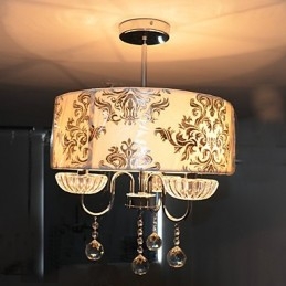 Modern kortárs kristályból galvanizált csillár