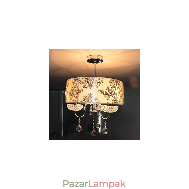 Modern kortárs kristályból galvanizált csillár