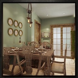 Pendant Lights 2 Lights Az ipari szél az ősi módszereket helyreállító a kávézópult kreatív csepplámpája