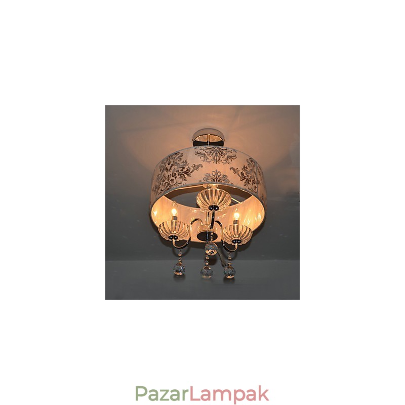 Modern kortárs kristályból galvanizált csillár