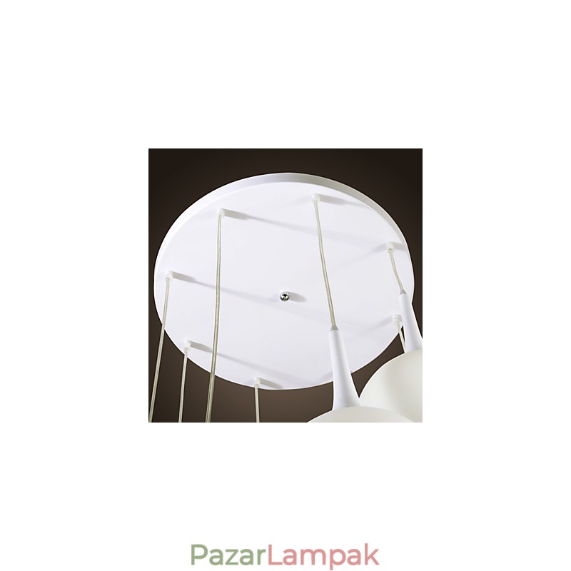 Modern, kortárs földgömb, galvanizált függőlámpa