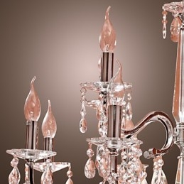 Csillár Crystal Modern 2 szintes Living 12 Lights
