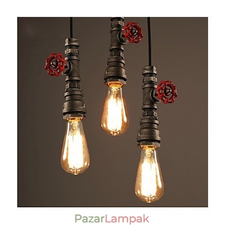 Retro függőlámpa törvény A tetőtéri dekoráció szerepe Vidéki ipari csőfüggő lámpa