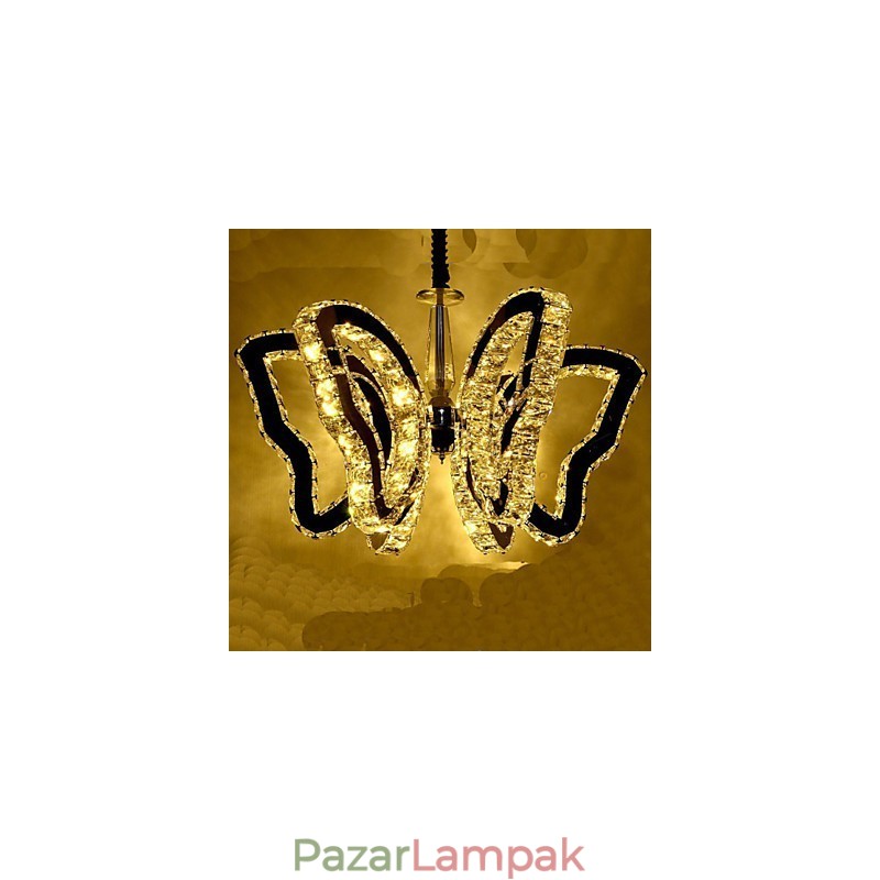 Pillangó lámpa Modern luxus kristálylámpa 8
