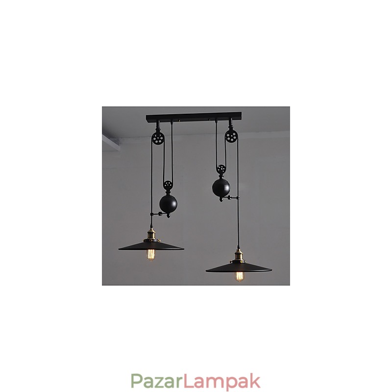Kreatív fém függőlámpa Modern függőlámpák Cafe függőlámpa