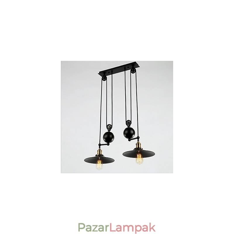 Kreatív fém függőlámpa Modern függőlámpák Cafe függőlámpa