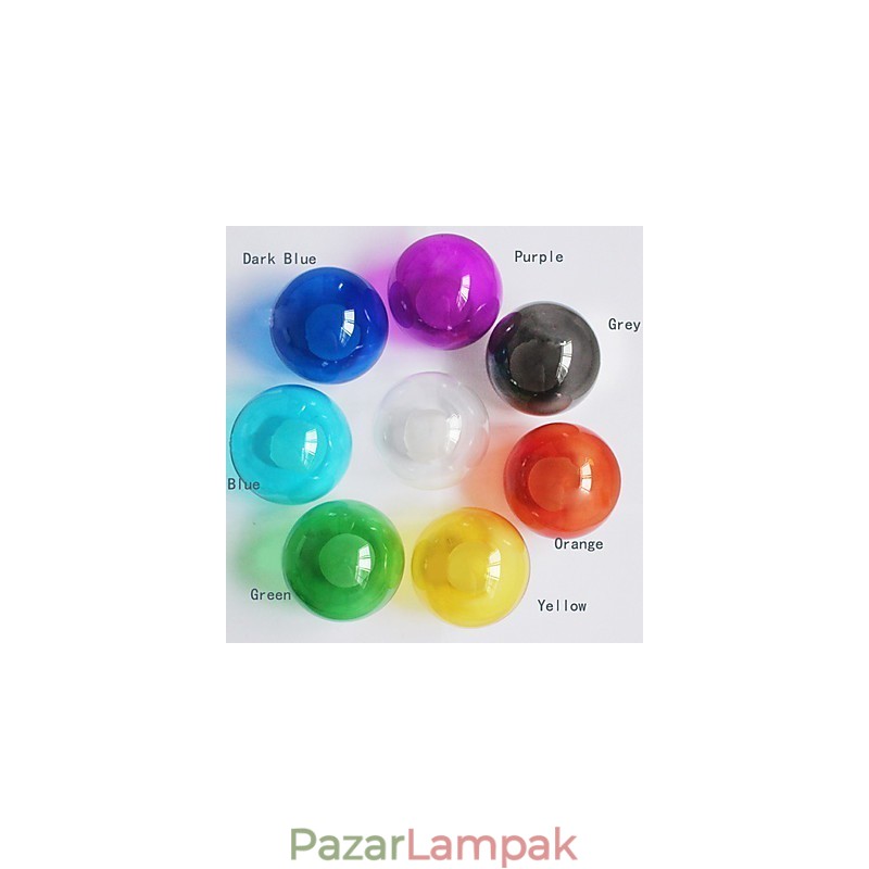 Modern buborékgömb, színes üveg függőlámpa 19 lámpával