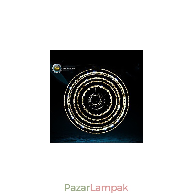 Modern függőlámpa átlátszó kristály mennyezeti csillár világító lámpa D100CM+D80CM+D60CM+D40CM