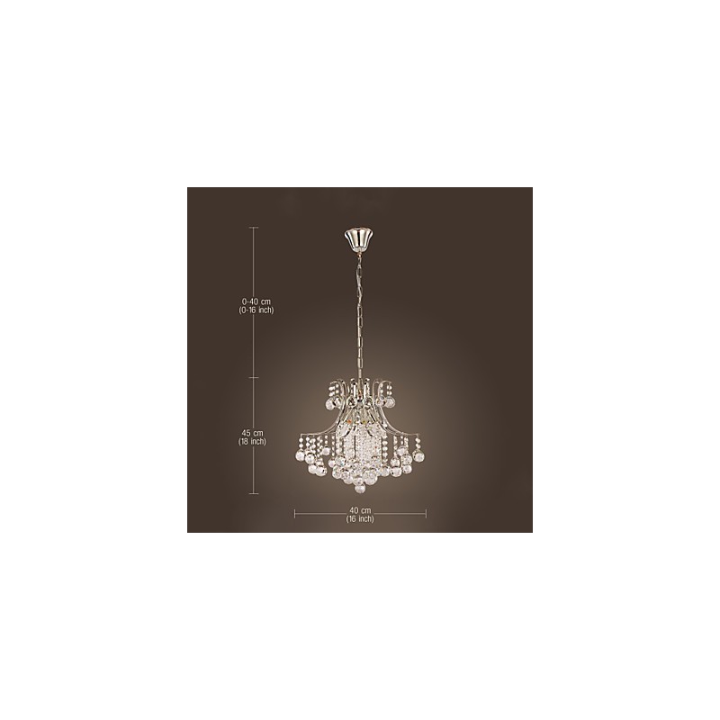 Függeszték Luxus Modern Crystal Living 6 lámpa