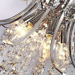 Függeszték Luxus Modern Crystal Living 6 lámpa