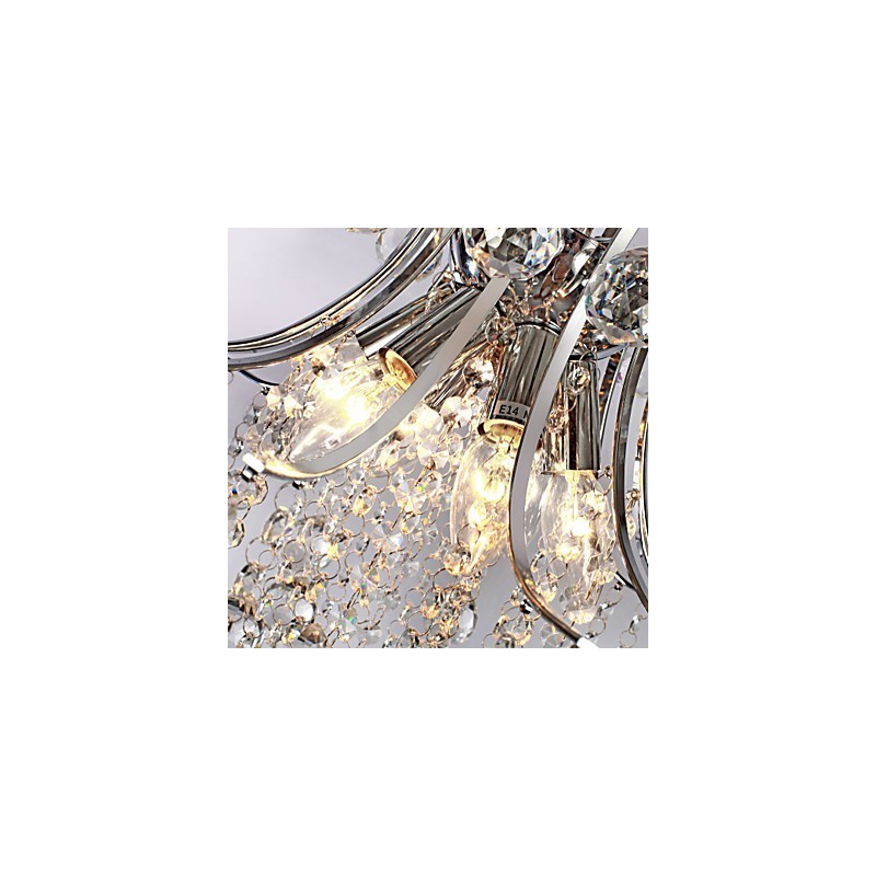 Függeszték Luxus Modern Crystal Living 6 lámpa