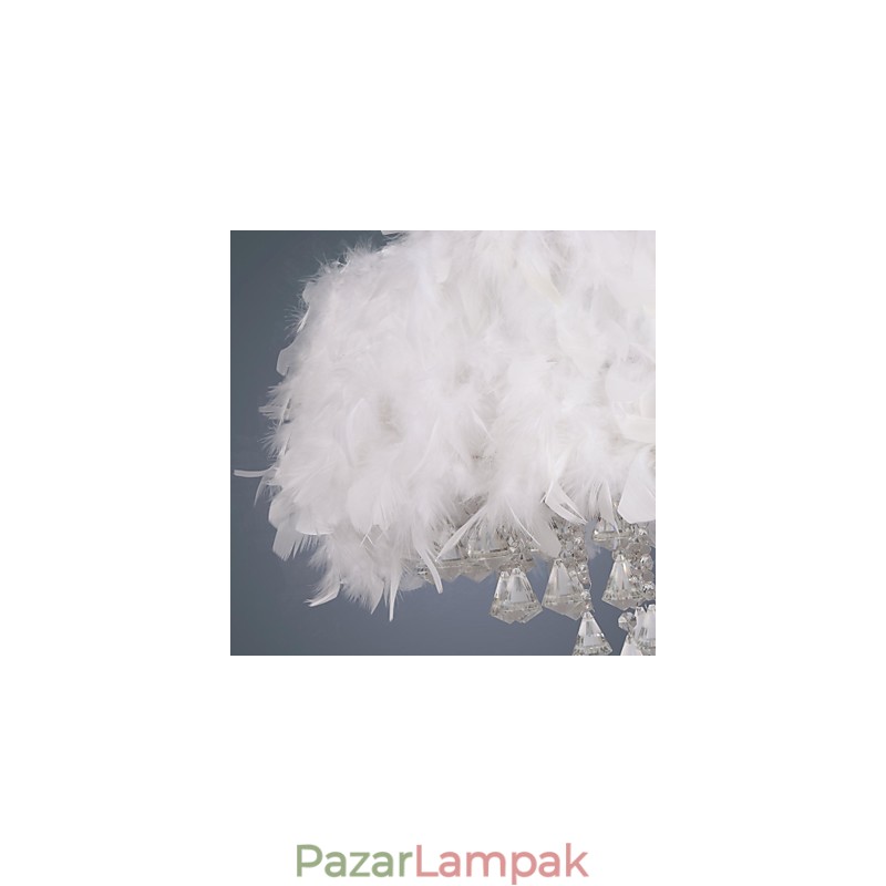 Modern, modern dobkristály mini stílusú, galvanizált függőlámpa