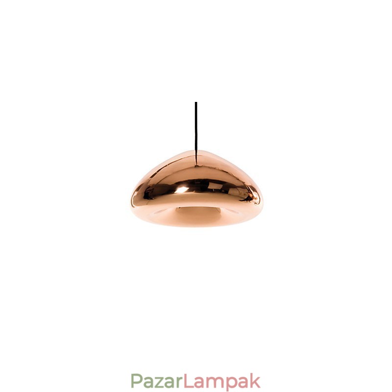 Modern, kortárs festésű fém függőlámpa