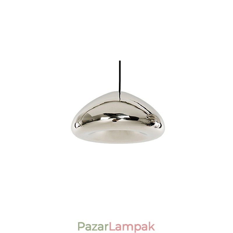 Modern, kortárs festésű fém függőlámpa