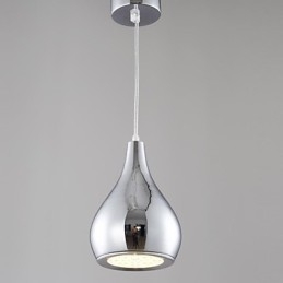 Modern, kortárs földgömb, galvanizált fém függőlámpa