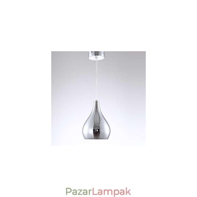 Modern, kortárs földgömb, galvanizált fém függőlámpa