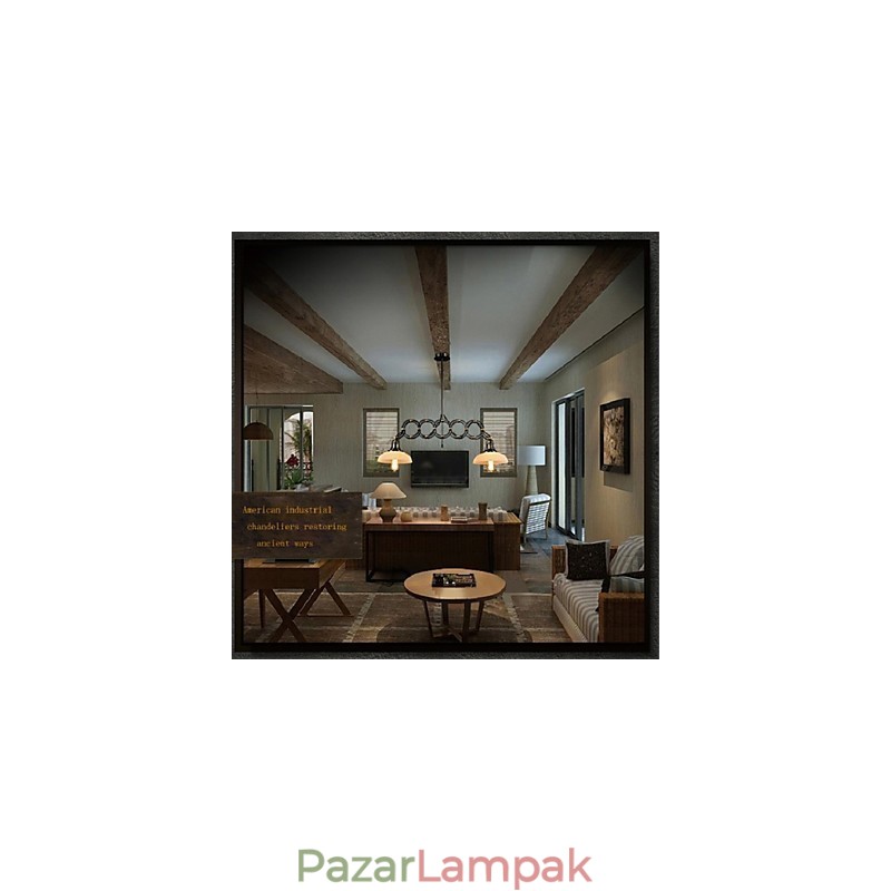 Vintage Stretch Függesztett Lámpák Ipari Cafe függesztett lámpatestek Világítás