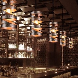 Medál 1 Light Vintage minimalista vasfestmény