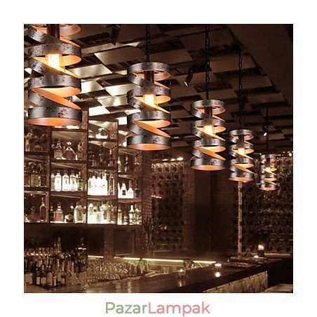 Medál 1 Light Vintage minimalista vasfestmény