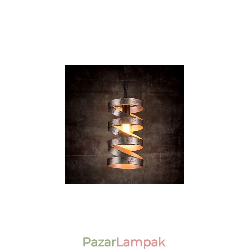 Medál 1 Light Vintage minimalista vasfestmény