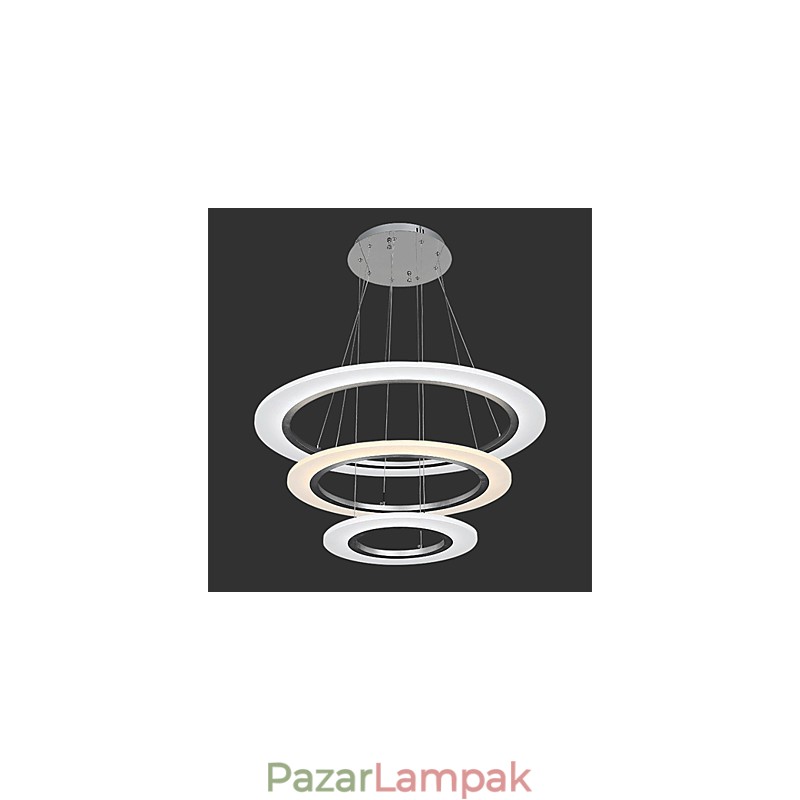 Akril függőlámpa csillár mennyezeti világítás barkács formával