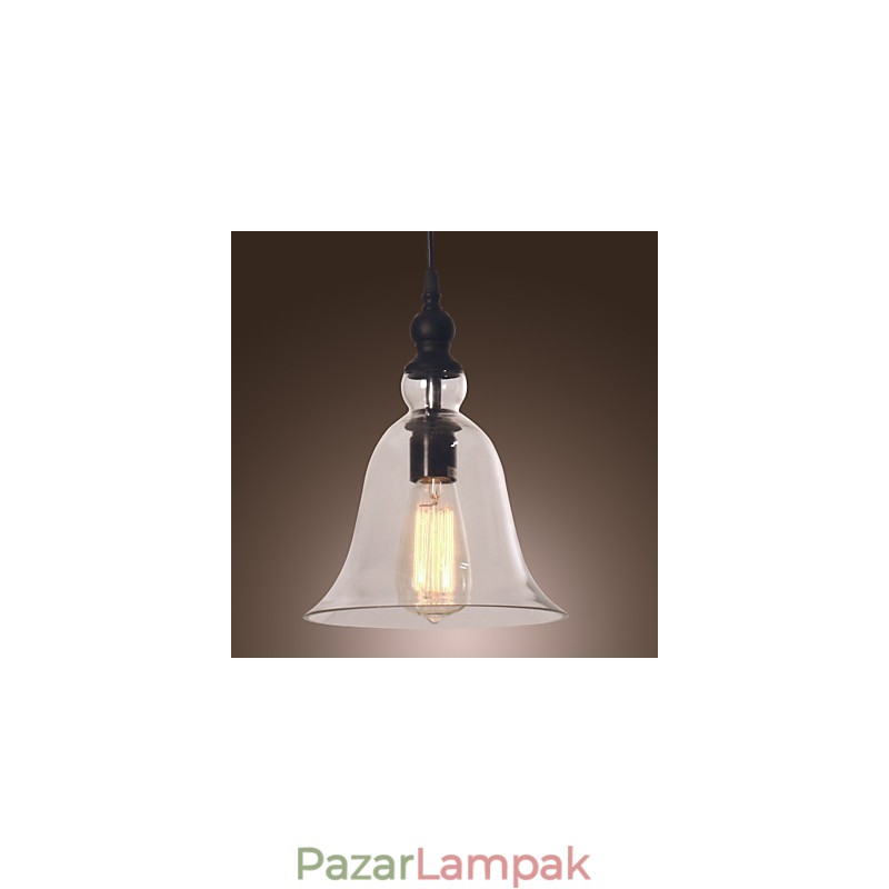 Hagyományos klasszikus Vintage Bowl mini stílusú galvanizált függőlámpa