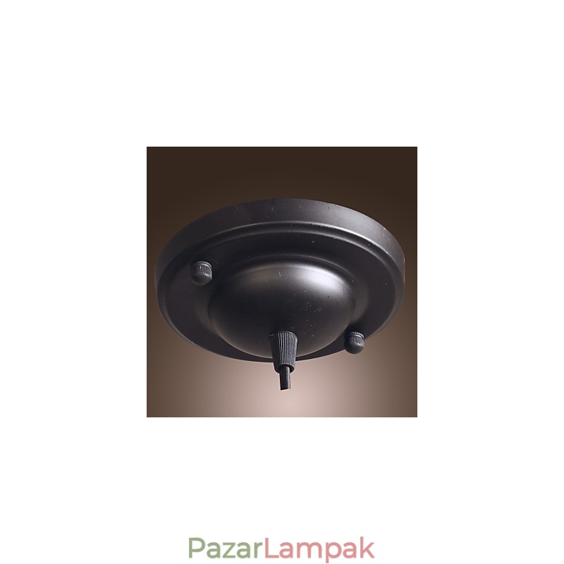 Hagyományos klasszikus Vintage Bowl mini stílusú galvanizált függőlámpa