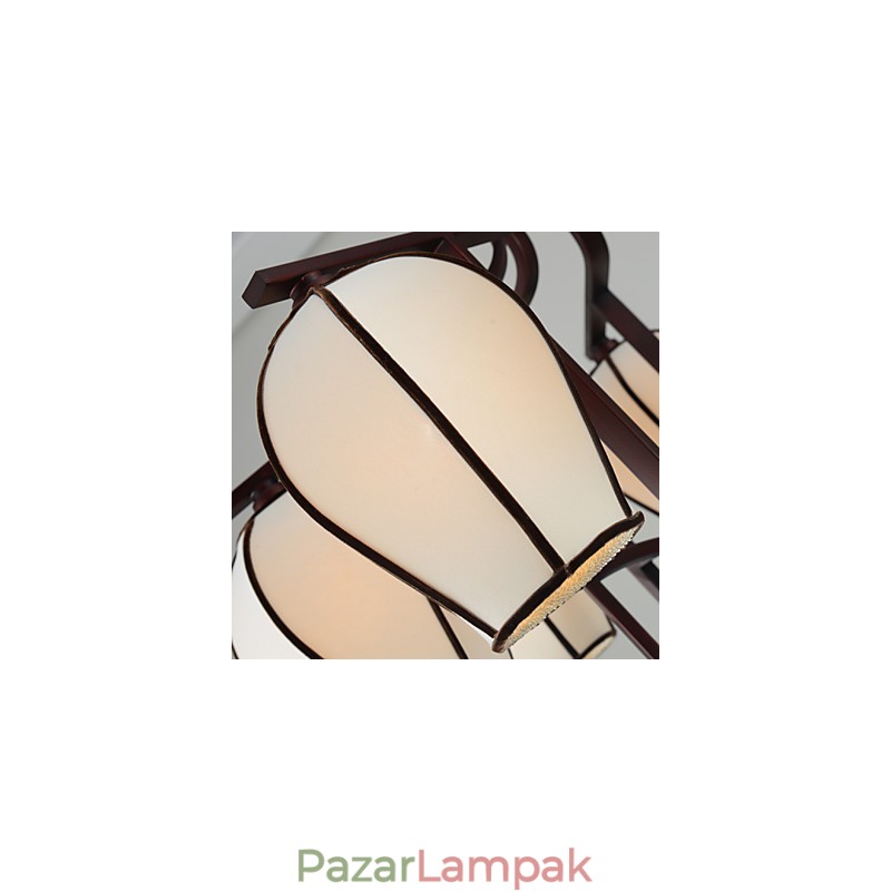 Rusztikus Lodge Vintage mini stílusú galvanizált fém csillár