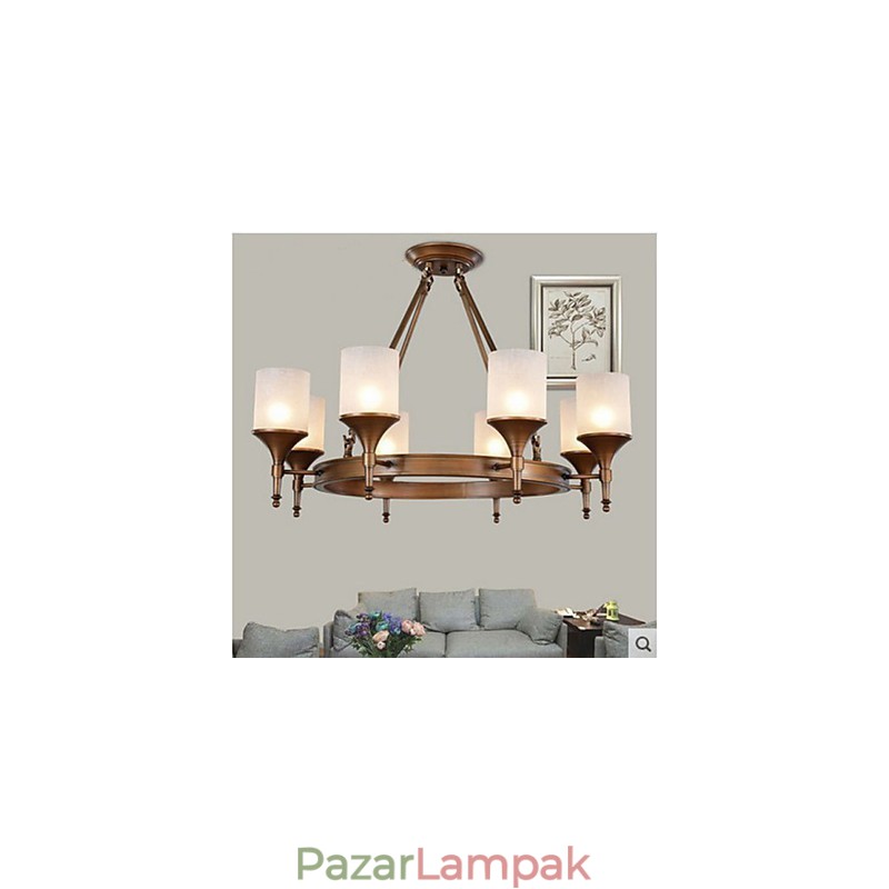 Retro lelkipásztori kovácsoltvas csillár