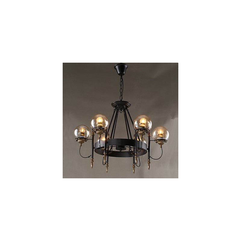 Művészi üveg gömb alakú babszárú csillár