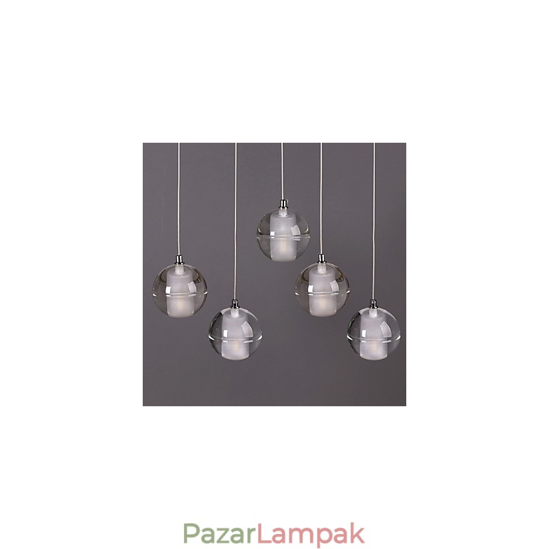 All Over The Sky Star Bocci Droplight Aurora Borealis modern üvegkristály lámpa