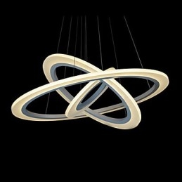 75 Wattos, modern, kortárs festésű akril függőlámpa