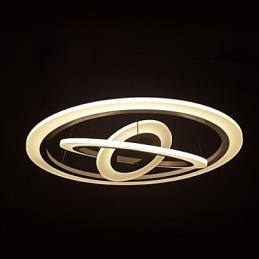 75 Wattos, modern, kortárs festésű akril függőlámpa