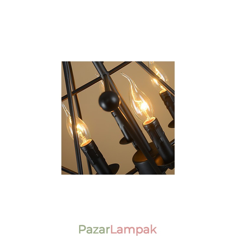 Retro klasszikus fém mennyezeti lámpák Egyszerű függőlámpák Cafe függőlámpa