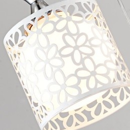 Kortárs és szerződéses három kreatív Crystal Droplight kovácsoltvas lámpa