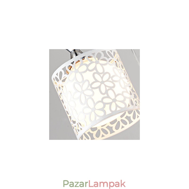 Kortárs és szerződéses három kreatív Crystal Droplight kovácsoltvas lámpa