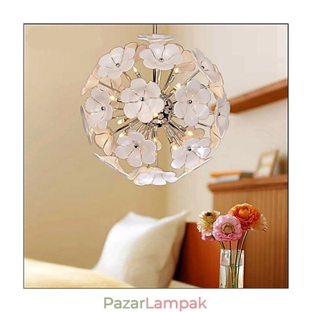 The Glass Ball Flower Garden Shops Meleg csillár The Glass Ball Flower Garden Shops Meleg csillár