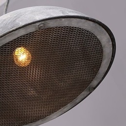 Lámpaernyő fekete kovácsoltvas csillár ipari raktári kávézó fedél ernyő csillár