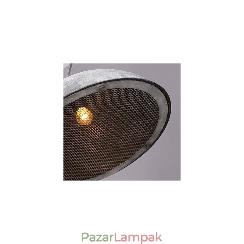 Lámpaernyő fekete kovácsoltvas csillár ipari raktári kávézó fedél ernyő csillár